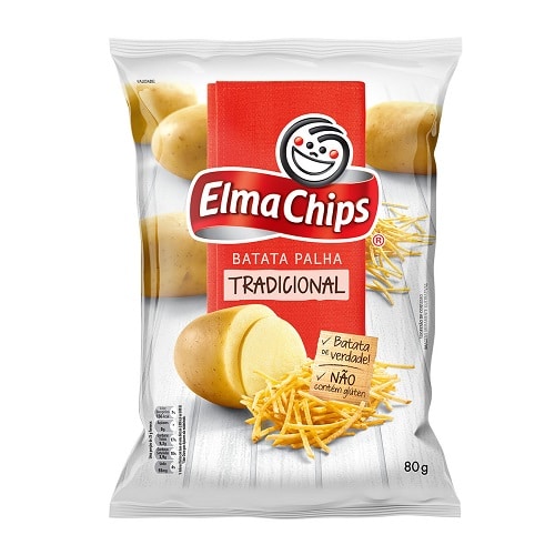 melhores marcas de batata palha elma chips