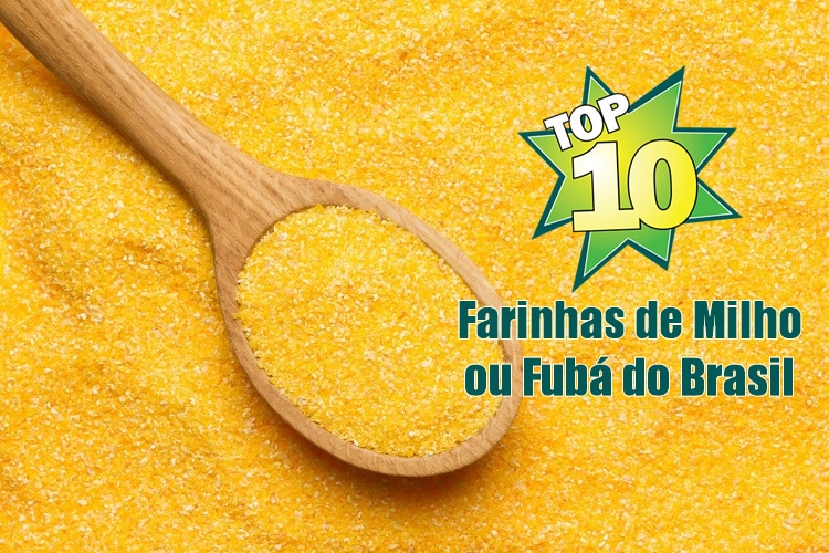 melhores marcas de farinha de milho ou fubá do Brasil