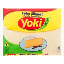 melhores marcas de farinha de milho ou fubá do Brasil yoki