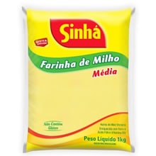 melhores marcas de farinha de milho ou fubá do Brasil sinhá