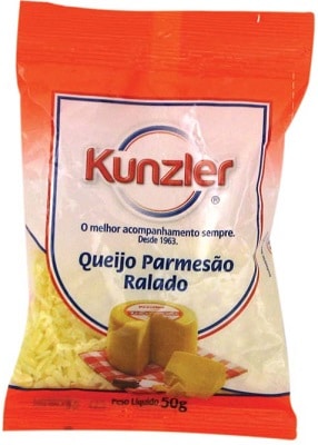 kunzler melhores marcas de queijo parmesão ralado
