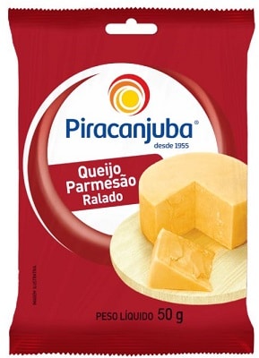 piracanjuba melhores marcas de queijo parmesão ralado