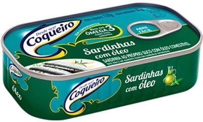 coqueiro melhores marcas de sardinha em lata do Brasil