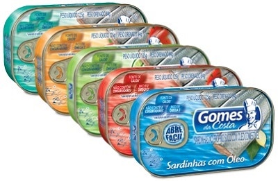 gomes da costa melhores marcas de sardinha em lata do Brasil