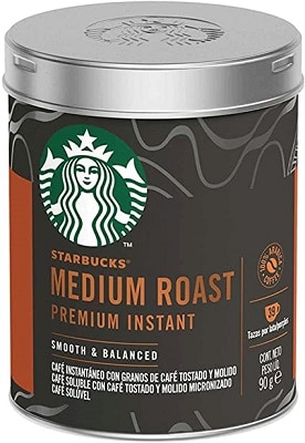 medium roast starbucks melhores marcas de café solúvel do mercado