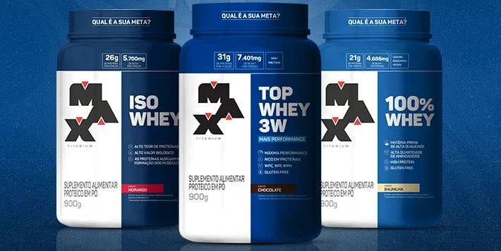 max titanium melhores marcas de whey protein