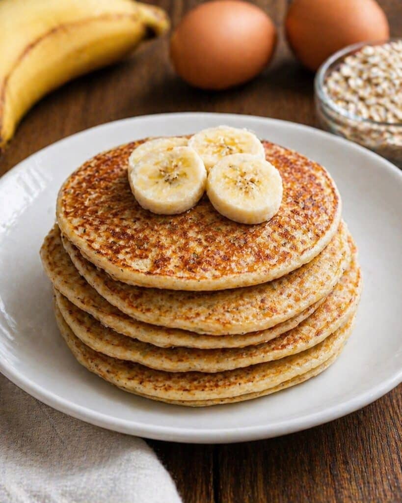 receitas fáceis jantar panqueca de banana